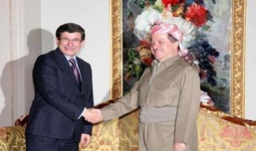 Davutoglo hawara xwe digihîne Barzanî