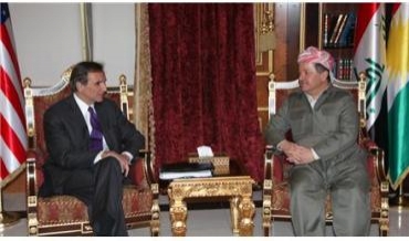 Serokê Herêma Kurdistanê pêşwaziya Nûnerê Taybetî Lîjneya Karubarê Uzeya Navdewletiya li Wezareta Derveyê Emerîka kir