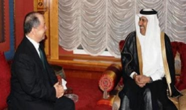 Barzanî ligel serokwezîrê Qeterê civiya