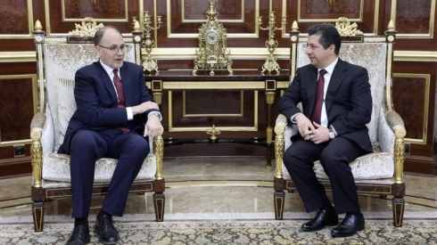 Mesrûr Barzanî û Douglas Silliman behsa rewşa deverê kirin