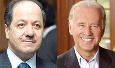 Serok Barzanî û Cîgirê Serokê Emerîka pêşhatên qada sîyasiya Iraqê nirxandin