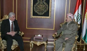 Serok Barzanî bi Parêzgarê Kerkûkê re civiya