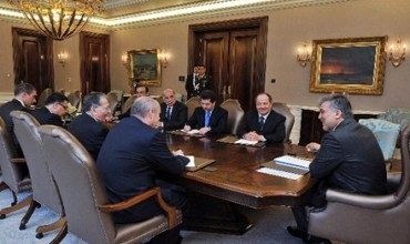 Serokê Herêma Kurdistanê û Serok Komarê Tirkiye civiyan