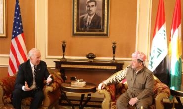 Serokê Herêma Kurdistanê pêşwaziya Cîgirê Serokê Wîlayetên Yekgirtiyên Emerîka û şanda li gel kir