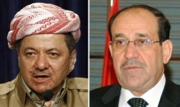 Adil Ebdulmehdî navbeynkariya Barzanî û Malikî dike