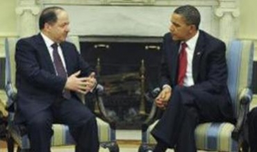 ‘Barzanî û Obama çarşemê dicivin’