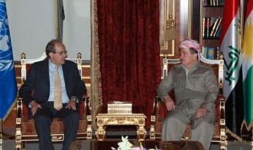 Serokê Herêma Kurdistanê pêşwaziya Nûnerê Taybetî yê Sekreterê Giştî yê Neteweyên Yekgirtî li Iraq kir