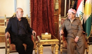 Serokê Herêma Kurdistanê pêşwaziya Rêkxerê Giştî yê Tevgera Goran kir