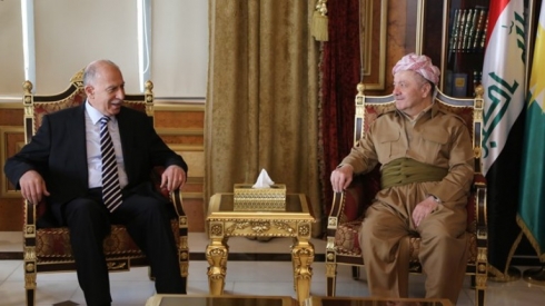 Serok Barzanî li gel Cîgirê Serokkomarê Îraqê civiya