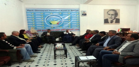 Şandeke Tev Dem`ê serdana PDKPS’ê kir