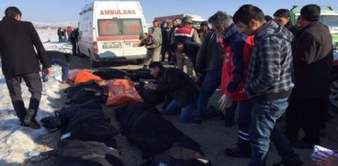 Li Wanê rûdana trafîkê; 11 kes mirin