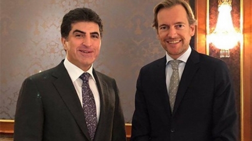 Balyozxaneya Belcîkayê peyamek derbarê Nêçîrvan Barzanî de belav kir