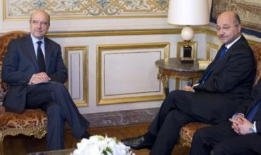 Dr. Berhem Salih bi wezîrê derve yê Fransayê re civîya