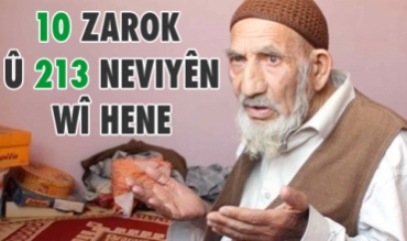 Bi sedan neviyên vî bapîrê Kurd hene
