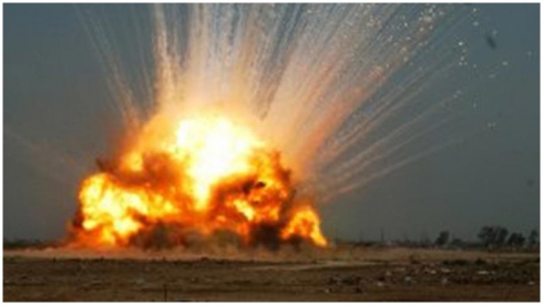 Bombeya vedayî teqiya - 10 çekdarên El-Hemzat li Efrînê bûn qurbanî