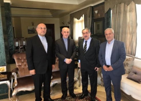 Hoşyar Zêbarî pêşwazî li konsolê Îranê kir