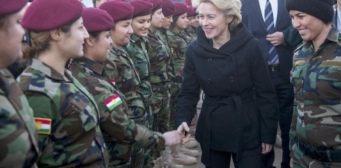 Fêrgeha Serbazî ya Elmanî li Hewlêrê vebû