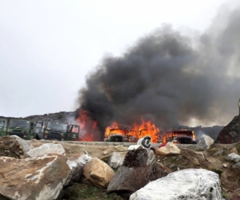 Çînê bi roketan êrîşê Hîndistanê kir 158 kes hatin kuştin