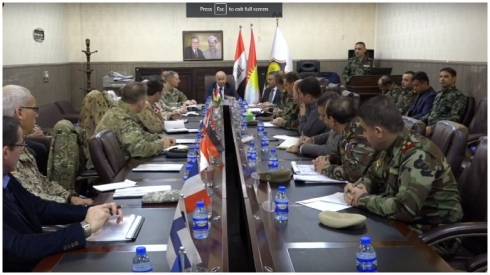 Wezareta Pêşmerge û Hevpeymanan tevgera DAIŞê guftûgo dikin