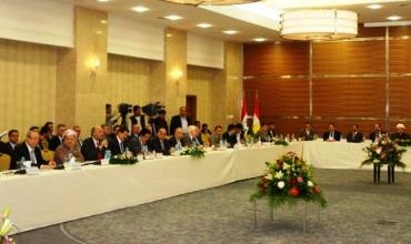 Civîna serkirdên siyasyên Iraqî di çarçova destpêşxeriya serok Barzanî de li Hewlêrê dest pê kir