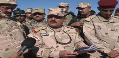 Fermandeyê hêza bejahî ya artêşa Iraqê: Me aliyê rojavayê Mûsilê daye Heşda Şeibî