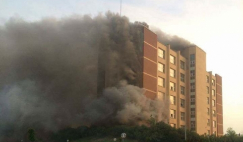 Li Hewlêrê agir bi avahiyeke bazirganiyê ket