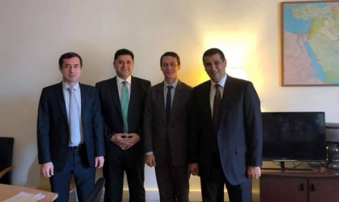 Şandeka hikûmeta Kurdistanê bi alîkarê Wezîrê Derve yê Fransa re hevdîtin kir