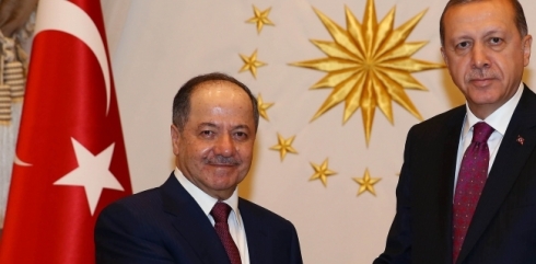 Barzanî û Erdogan civiyan