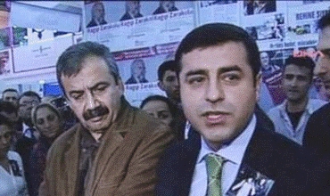 Demîrtaş û Sadullah Ergîn civiyan