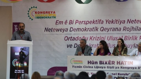 KCD di encamnameya kongrê de helwesta Îran û Tirkîye rexne kir