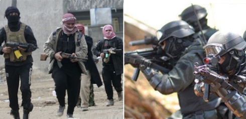 Li Xaneqînê şerekî dijwar navbera pêşmerge û DAIŞ destpê kiriye