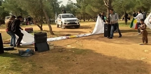 Li Kobanê PYDê rê neda partiyên din ahinga Newrozê bigerînin