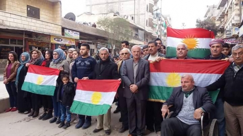 Qamişlo û Efrînî bo şehîdên Helebceyê bêdeng rawestiyan