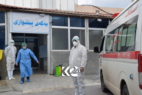 Wezareta Tendirustî: Hejmara tûşbûyan gihişt 110 kesan, 3 kes baş bûn e