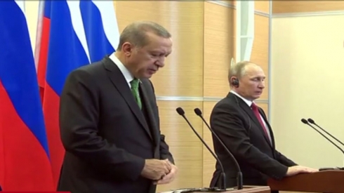 Erdogan: Putîn avakirina dewleteka Kurdî li Sûriyê erenî nabîne