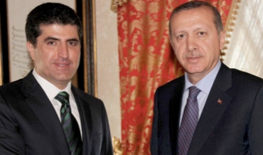 Barzanî ligel Erdogan civiya