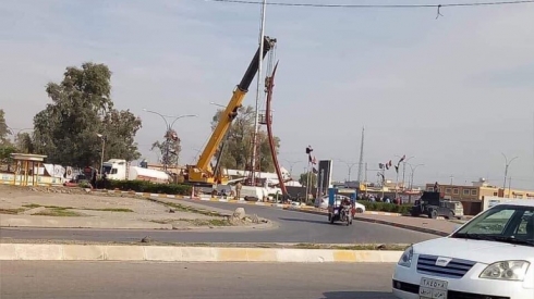 Ereb li Kerkûkê sembolên Besê çê dikin