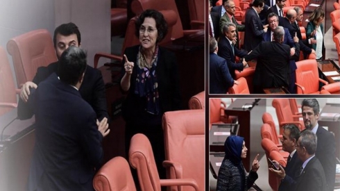 100 parlementerên AKPê êrîşî sê parlementerên HDPê kirin