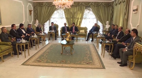 Barzanî serdana Hêro Îbrahîm Ehmed kir