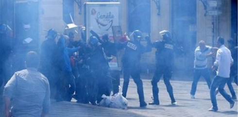 Li Fransa di navbera Kurd û Tirkan de şer û pevçûn