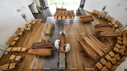 Li Îtalyayê 24 demjimêran de 919 kes ji ber vîrusa korona mirin