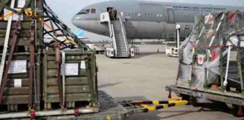 Karwaneke mezin a çekan gehişte Hewlêrê