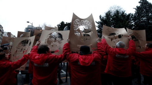 Erdogan li Parisê bi protestoyan hate pêşwazîkirin