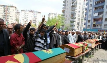Cenazeyên 9 gêrîlayên HPG'ê anîn Meletiyê