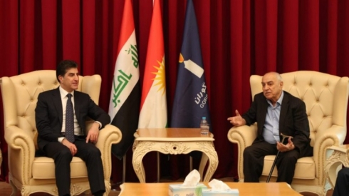 Serokê herêmê li gel tevgera Goranê civiya