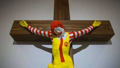 'McJesus' art sculpture at Israeli museum upsets Christians, sparks calls for removal