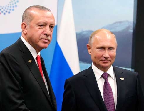 Syria tops agenda of Turkish, Russian leaders’ meeting in Russia