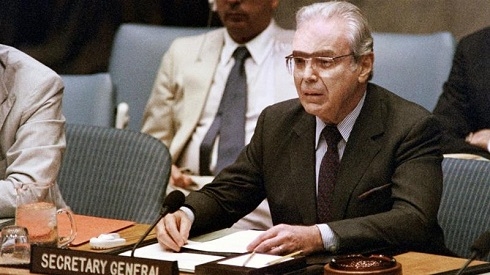 Former UN secretary general Perez de Cuellar dies at age 100