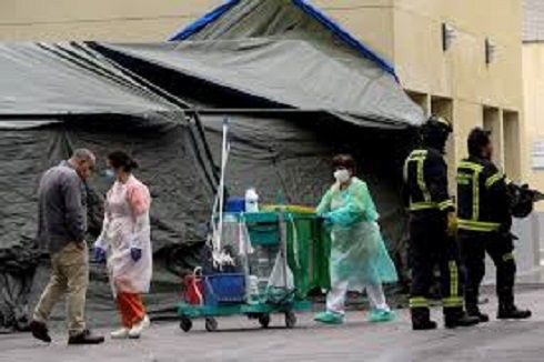 Spain's coronavirus death toll rises by 950 in only 24 hours