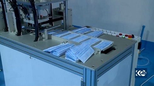 New factory in Kurdistan's Erbil produces medical masks, surgery uniforms